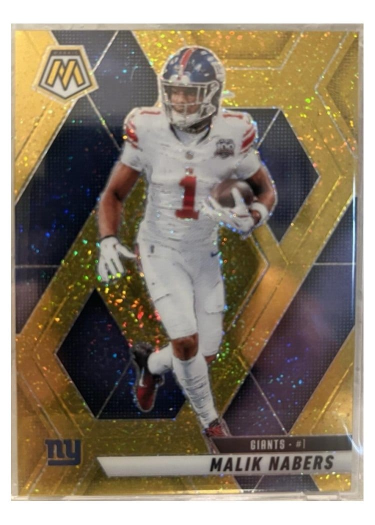 2025 Panini Mosaic Base Set Malik Nabers #100 card