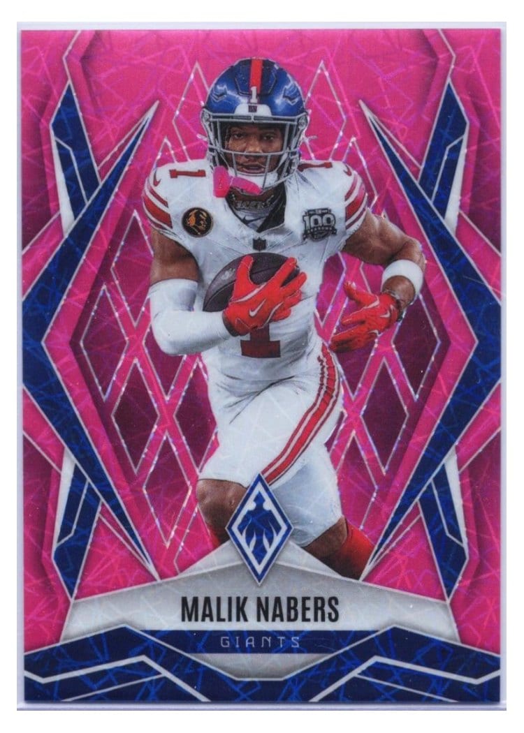 2025 Panini Phoenix Base Set Malik Nabers #143 card