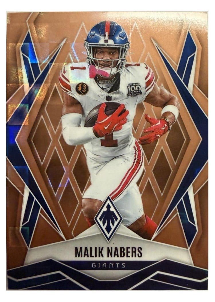 2025 Panini Phoenix Base Set Malik Nabers #143 card