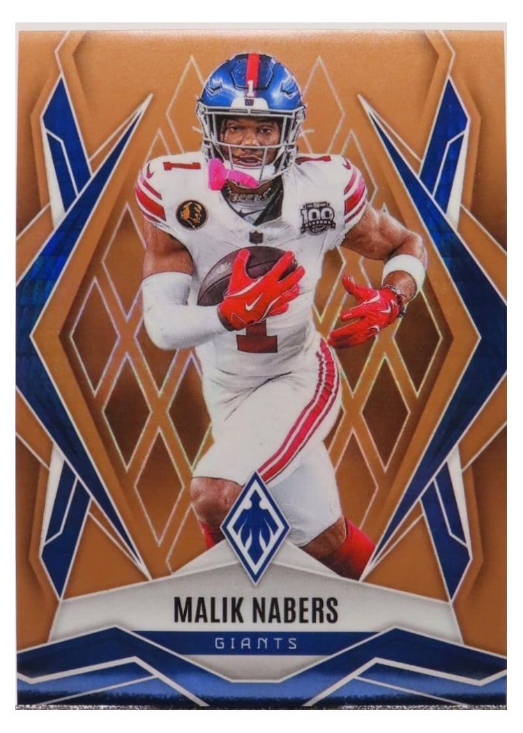 2025 Panini Phoenix Base Set Malik Nabers #143 card