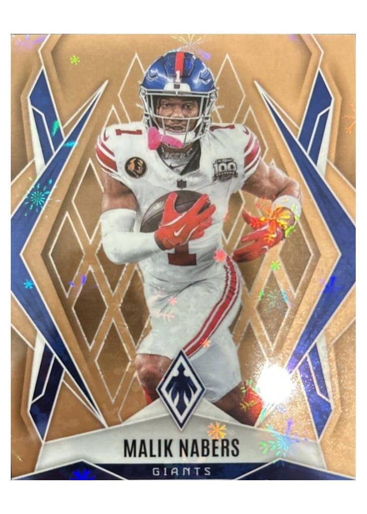 2025 Panini Phoenix Base Set Malik Nabers #143 card