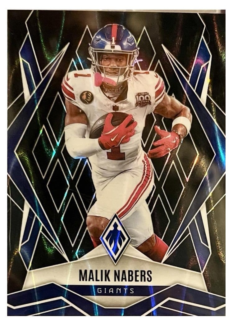 2025 Panini Phoenix Base Set Malik Nabers #143 card