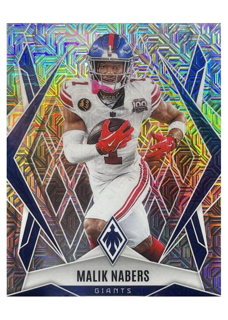 2025 Panini Phoenix Base Set Malik Nabers #143 card
