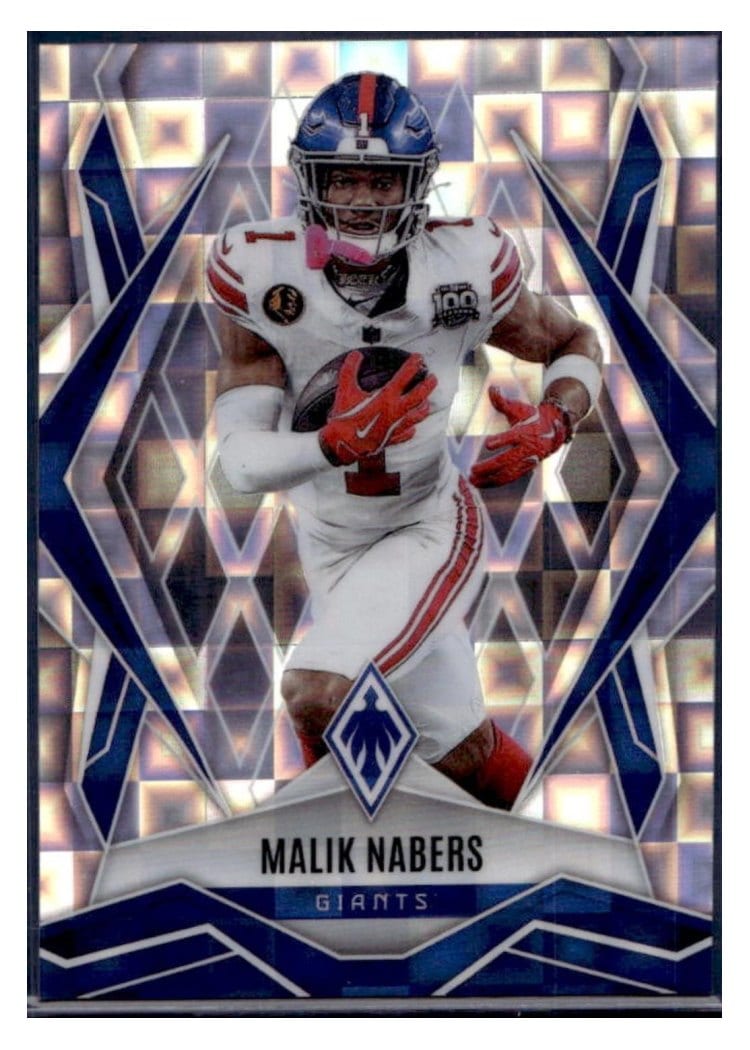 2025 Panini Phoenix Base Set Malik Nabers #143 card