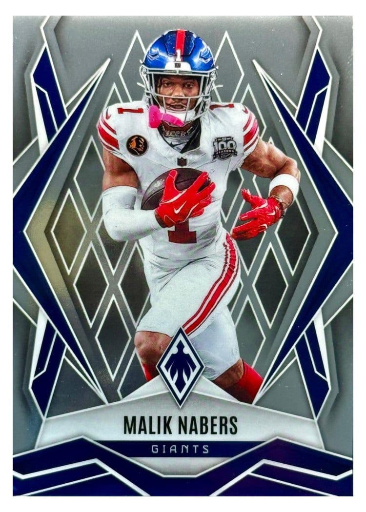 2025 Panini Phoenix Base Set Malik Nabers #143 card