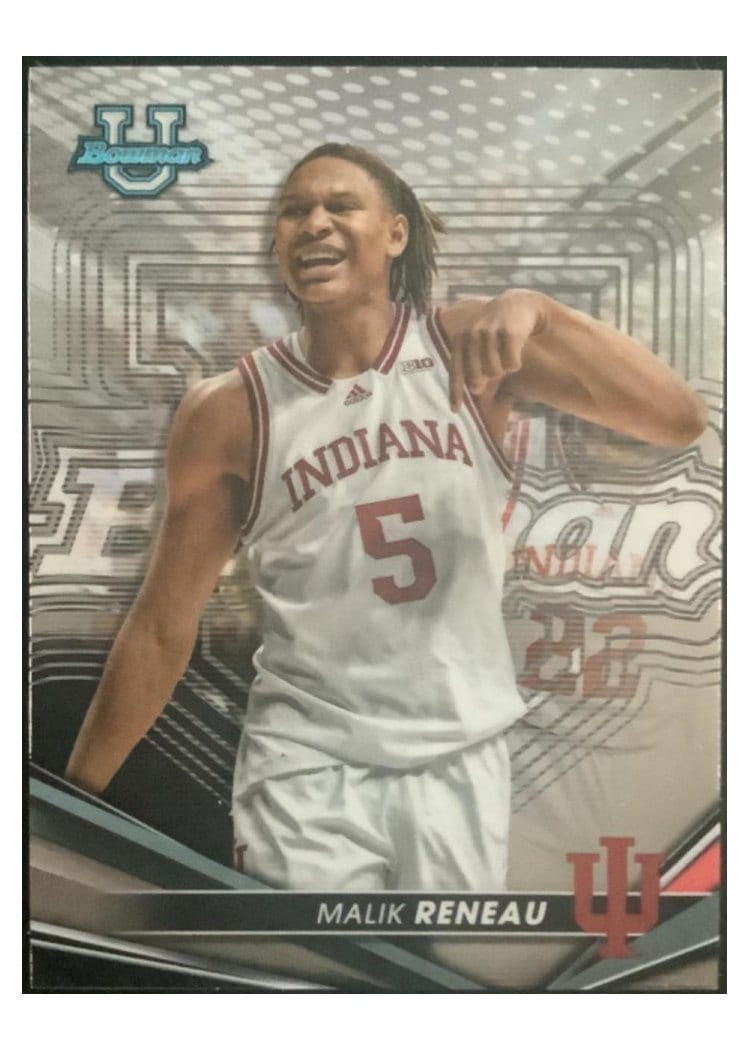 2022-23 Bowman University Best Base Set Malik Reneau #8 card