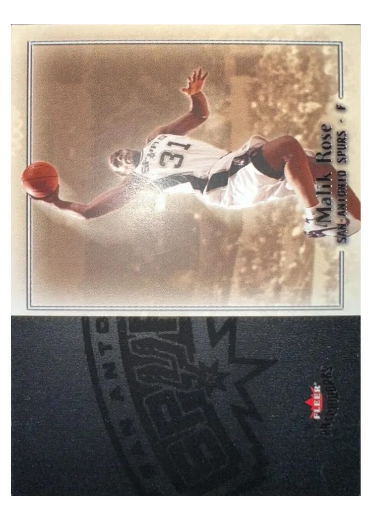 2003 Fleer Patchworks Malik Rose #79 card