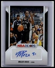 2024-25 Hoops Great SIGnificance Malik Rose #GS-MRS card