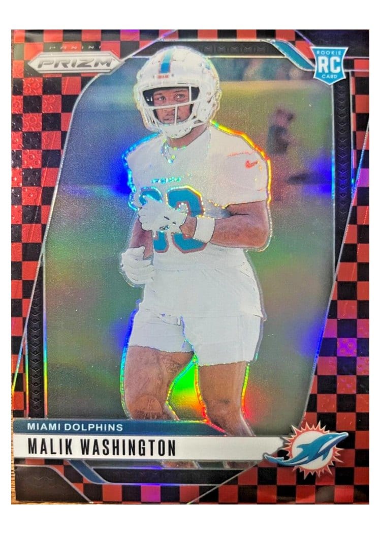 2024 Panini Prizm Base Set Malik Washington #371 card