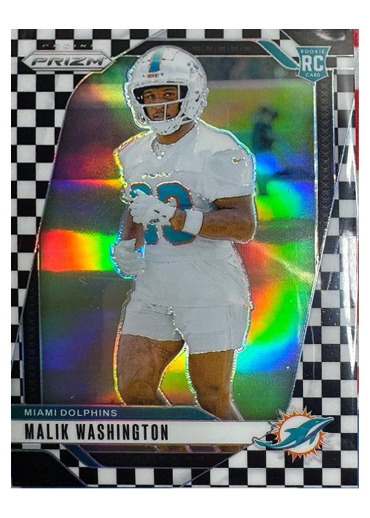 2024 Panini Prizm Base Set Malik Washington #371 card