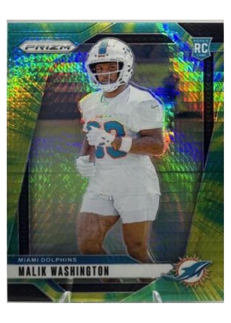 2024 Panini Prizm Base Set Malik Washington #371 card