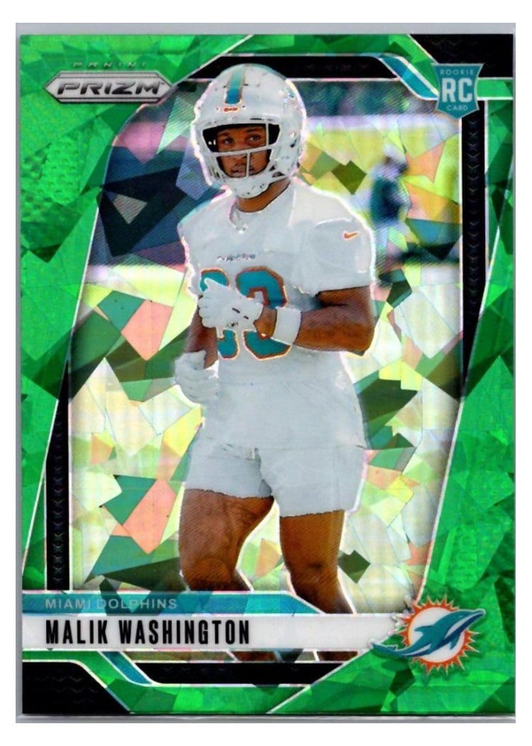 2024 Panini Prizm Base Set Malik Washington #371 card