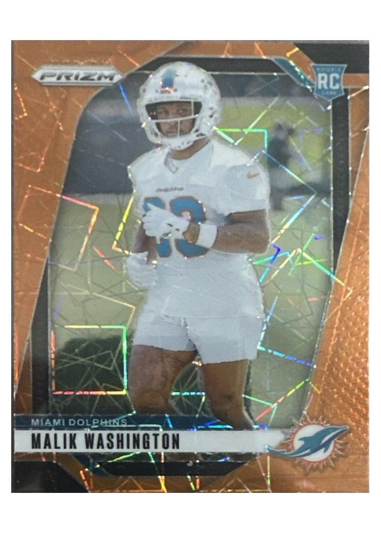 2024 Panini Prizm Base Set Malik Washington #371 card