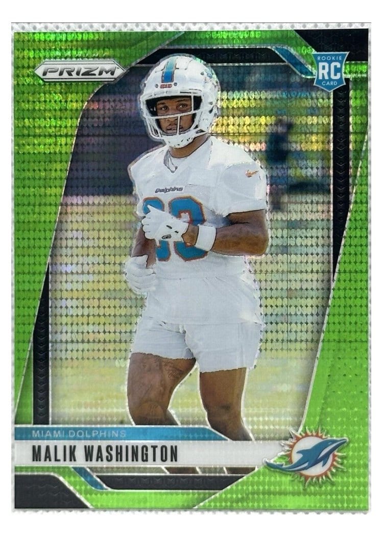 2024 Panini Prizm Base Set Malik Washington #371 card