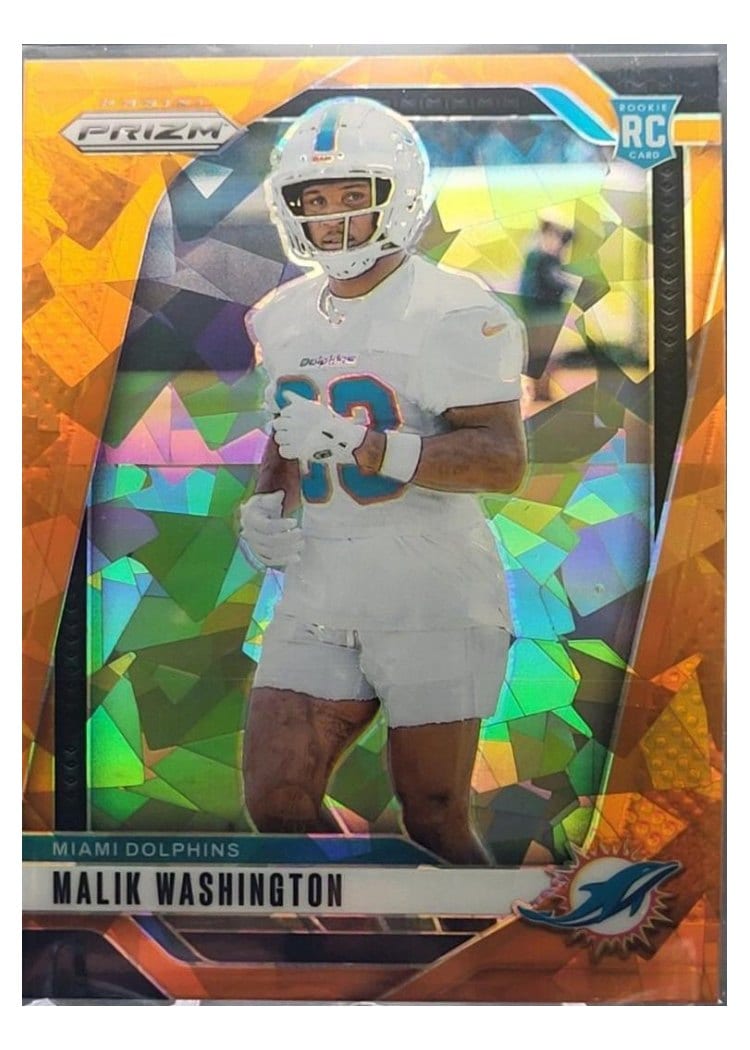2024 Panini Prizm Base Set Malik Washington #371 card