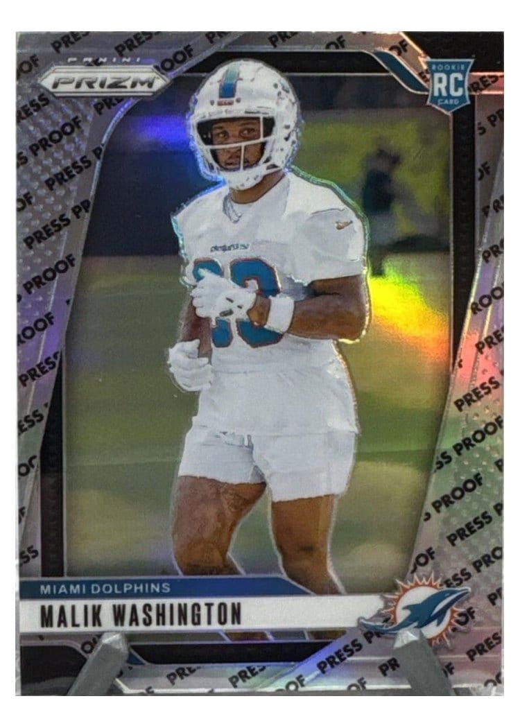 2024 Panini Prizm Base Set Malik Washington #371 card