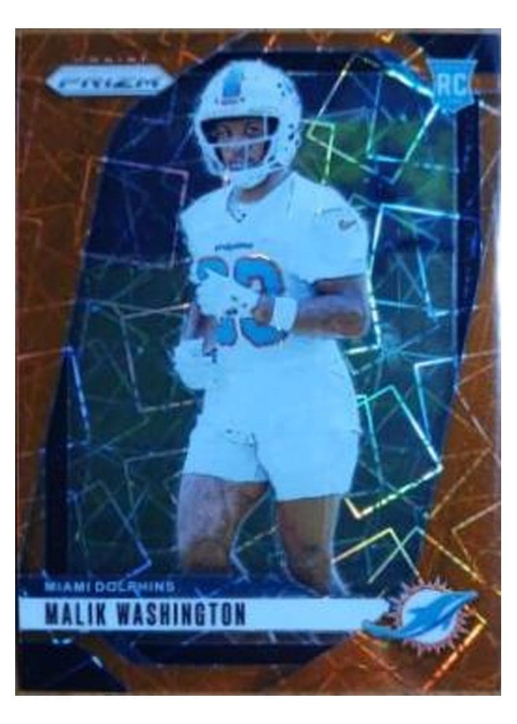 2024 Panini Prizm Base Set Malik Washington #371 card