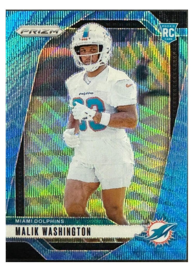2024 Panini Prizm Base Set Malik Washington #371 card