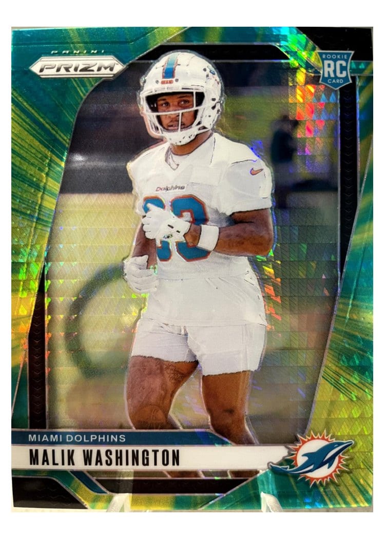 2024 Panini Prizm Base Set Malik Washington #371 card