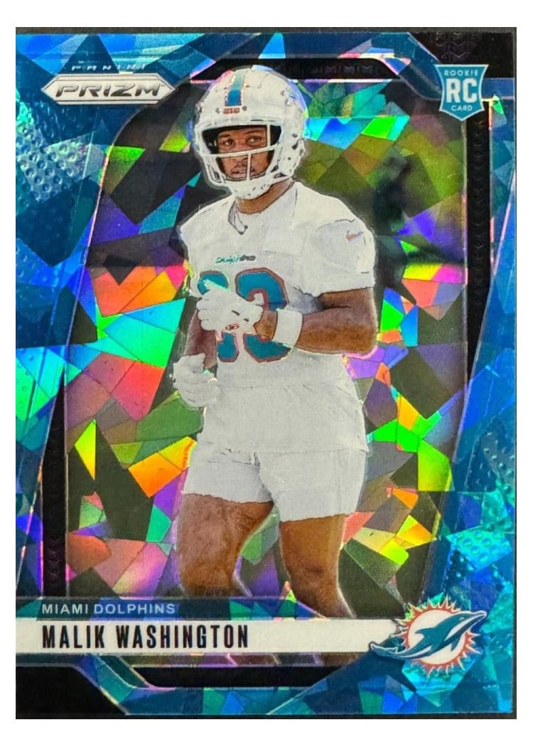 2024 Panini Prizm Base Set Malik Washington #371 card