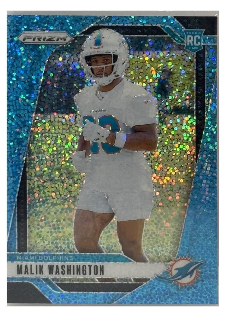 2024 Panini Prizm Base Set Malik Washington #371 card