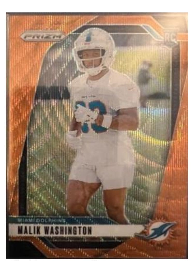 2024 Panini Prizm Base Set Malik Washington #371 card