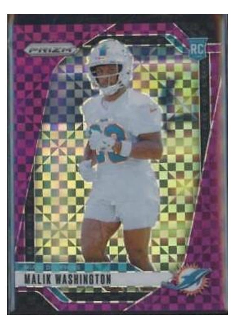 2024 Panini Prizm Base Set Malik Washington #371 card