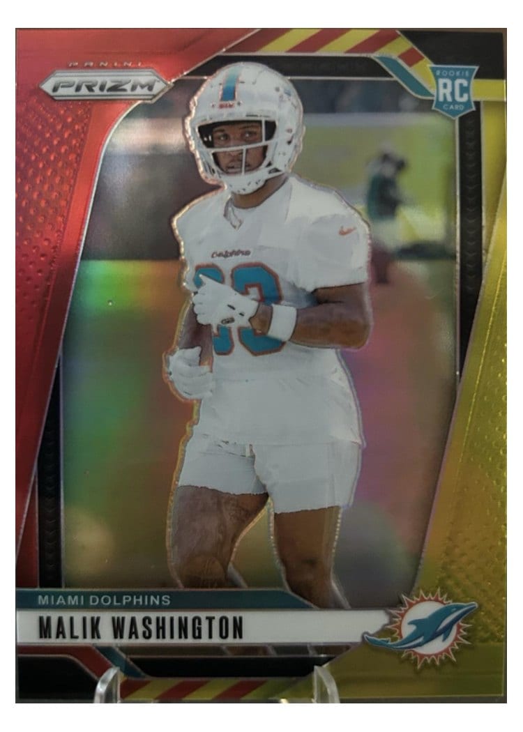 2024 Panini Prizm Base Set Malik Washington #371 card