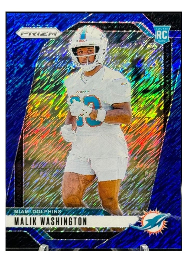 2024 Panini Prizm Base Set Malik Washington #371 card