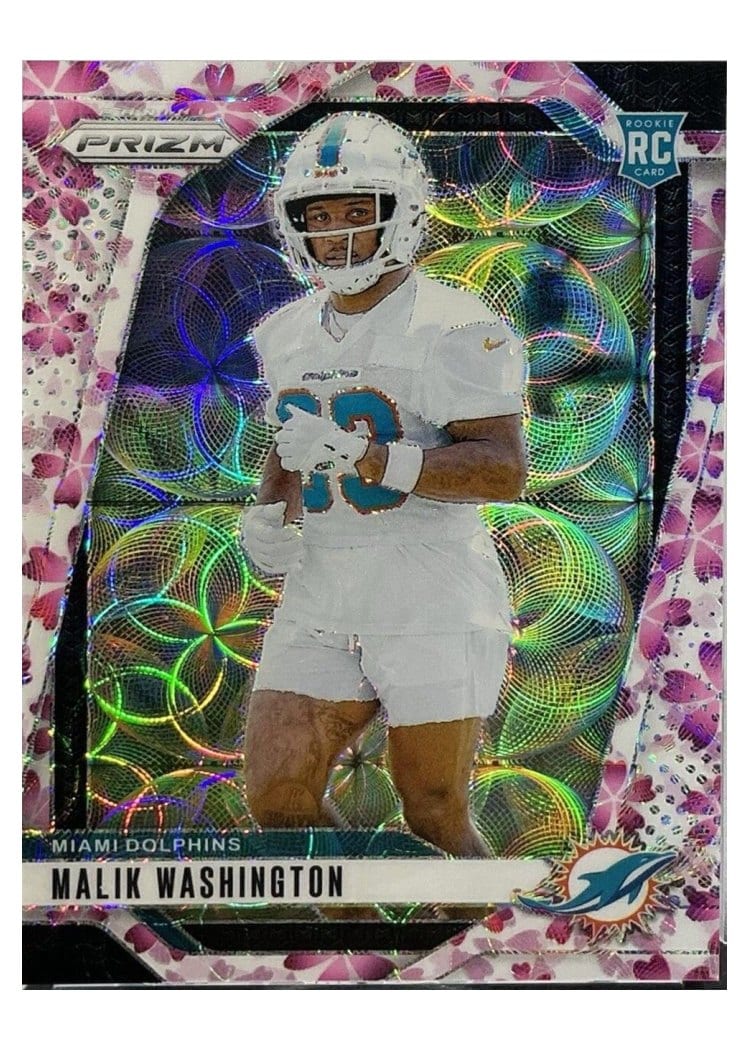 2024 Panini Prizm Base Set Malik Washington #371 card