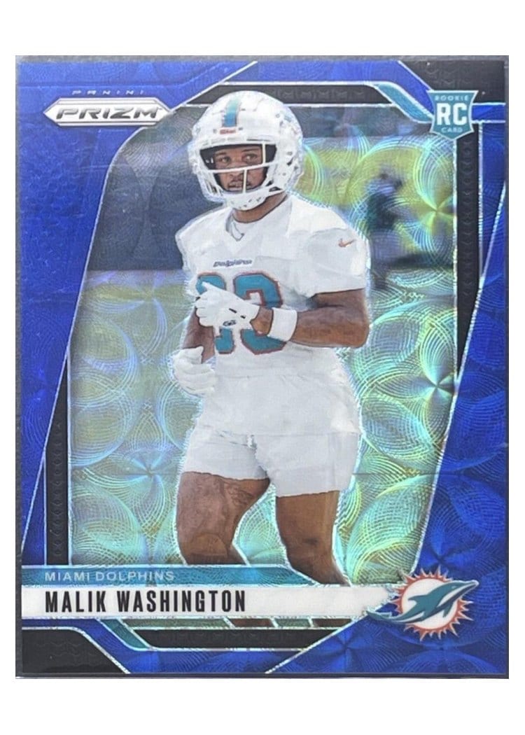 2024 Panini Prizm Base Set Malik Washington #371 card