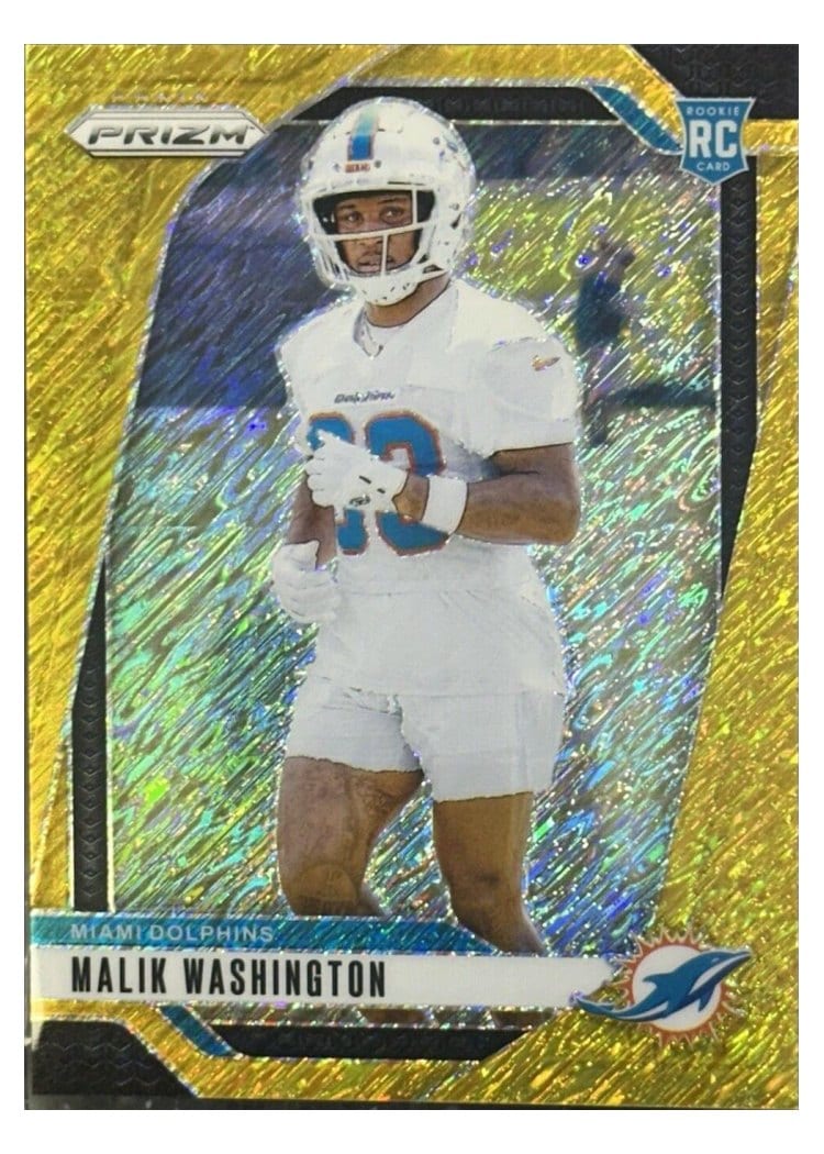 2024 Panini Prizm Base Set Malik Washington #371 card