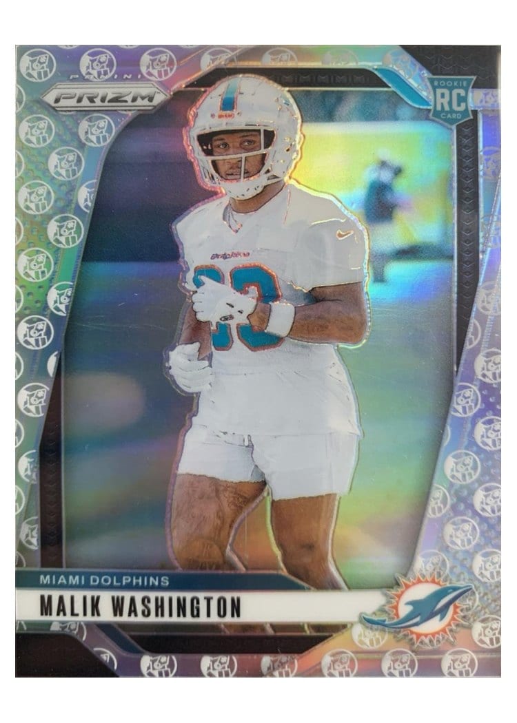 2024 Panini Prizm Base Set Malik Washington #371 card