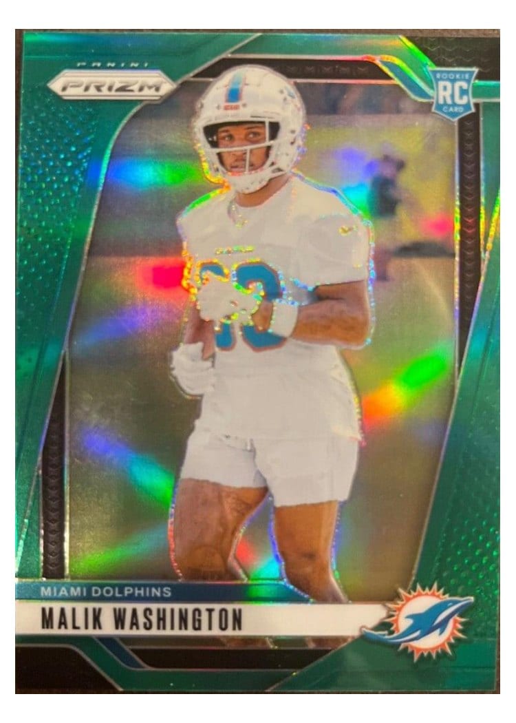 2024 Panini Prizm Base Set Malik Washington #371 card