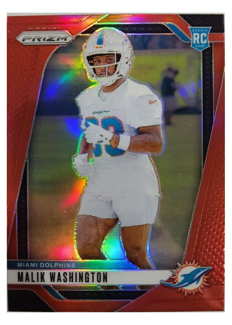 2024 Panini Prizm Base Set Malik Washington #371 card