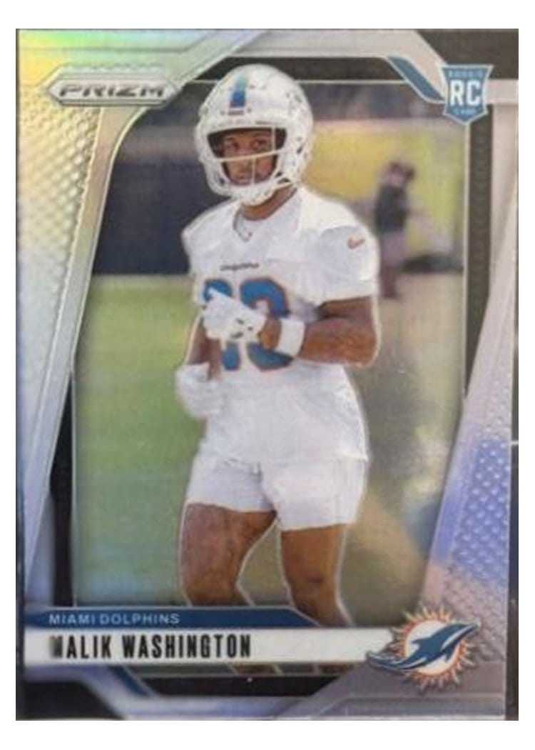 2024 Panini Prizm Base Set Malik Washington #371 card