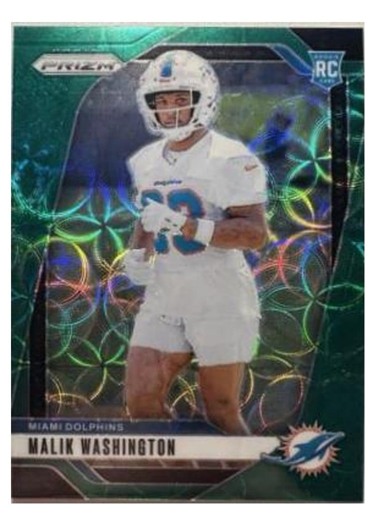 2024 Panini Prizm Base Set Malik Washington #371 card