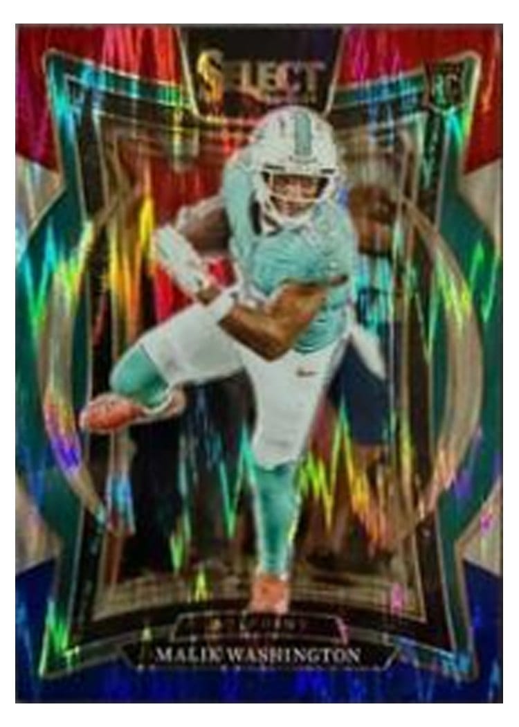 2024 Panini Select Base Set Malik Washington #71 card