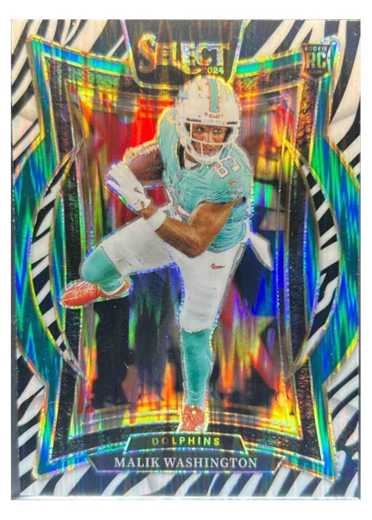 2024 Panini Select Base Set Malik Washington #71 card