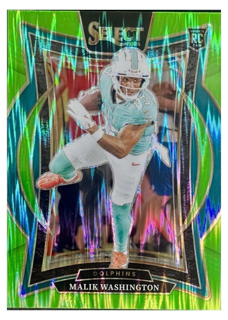 2024 Panini Select Base Set Malik Washington #71 card