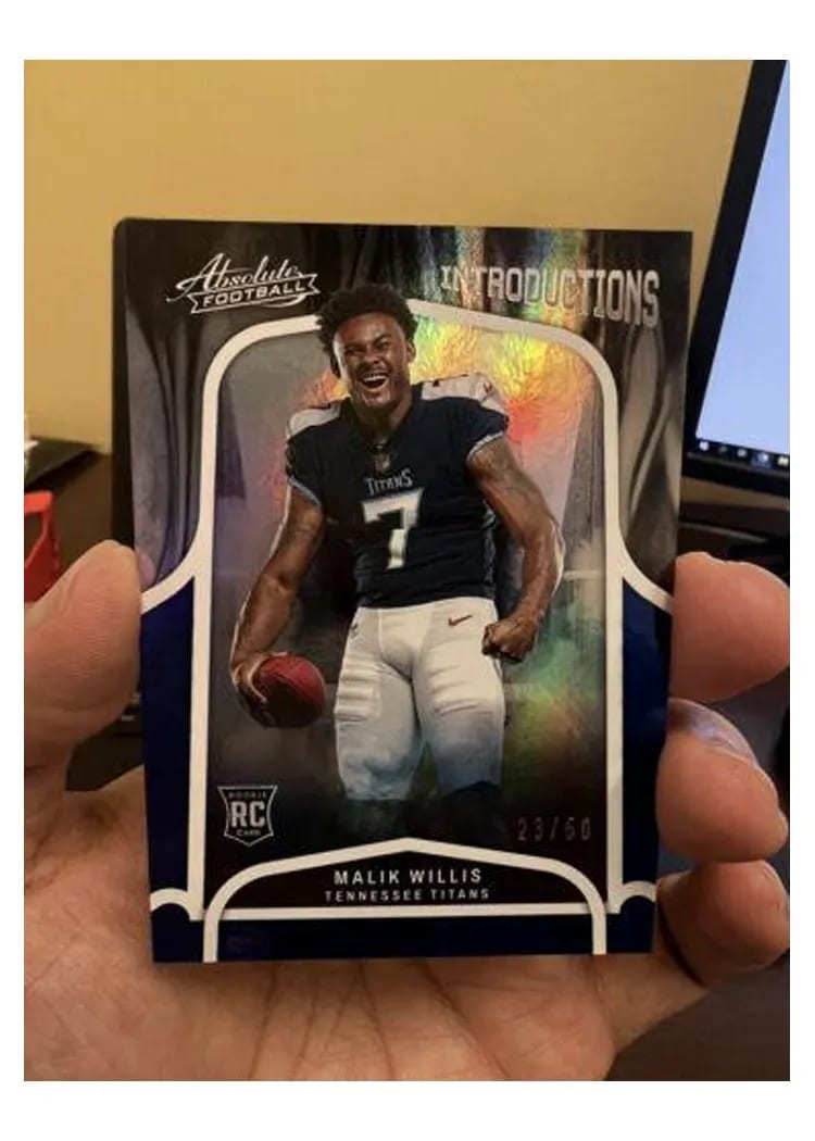 2022 Panini Absolute Introductions Malik Willis #INT-2 card