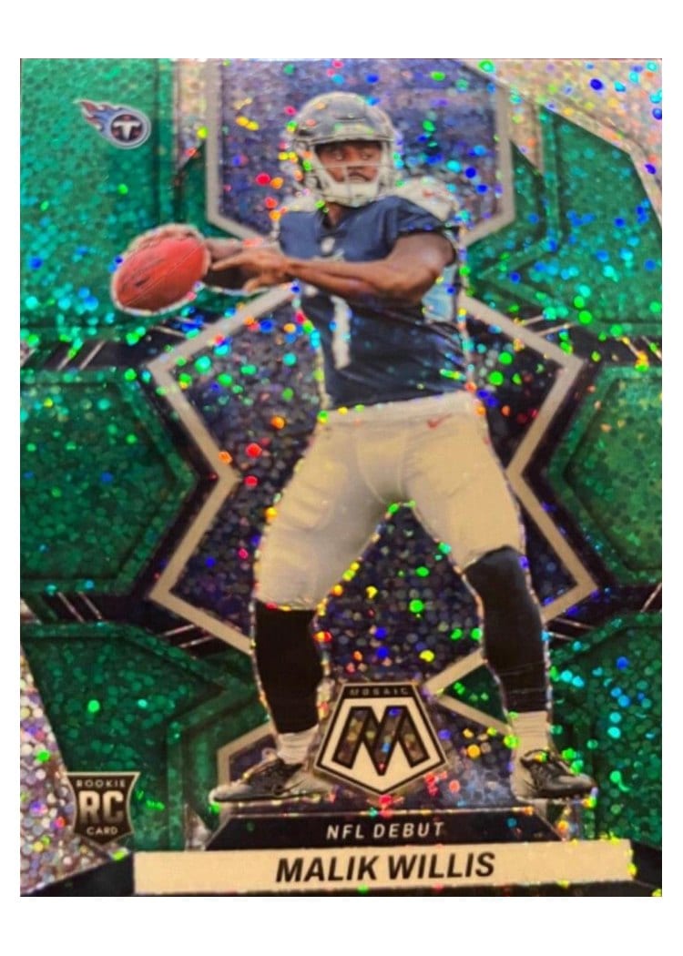 2022 Panini Mosaic Base Set Malik Willis #272 card