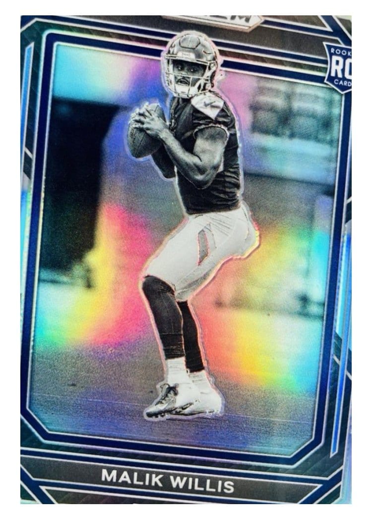2022 Panini Prizm Malik Willis SP Variation Silver #303 card