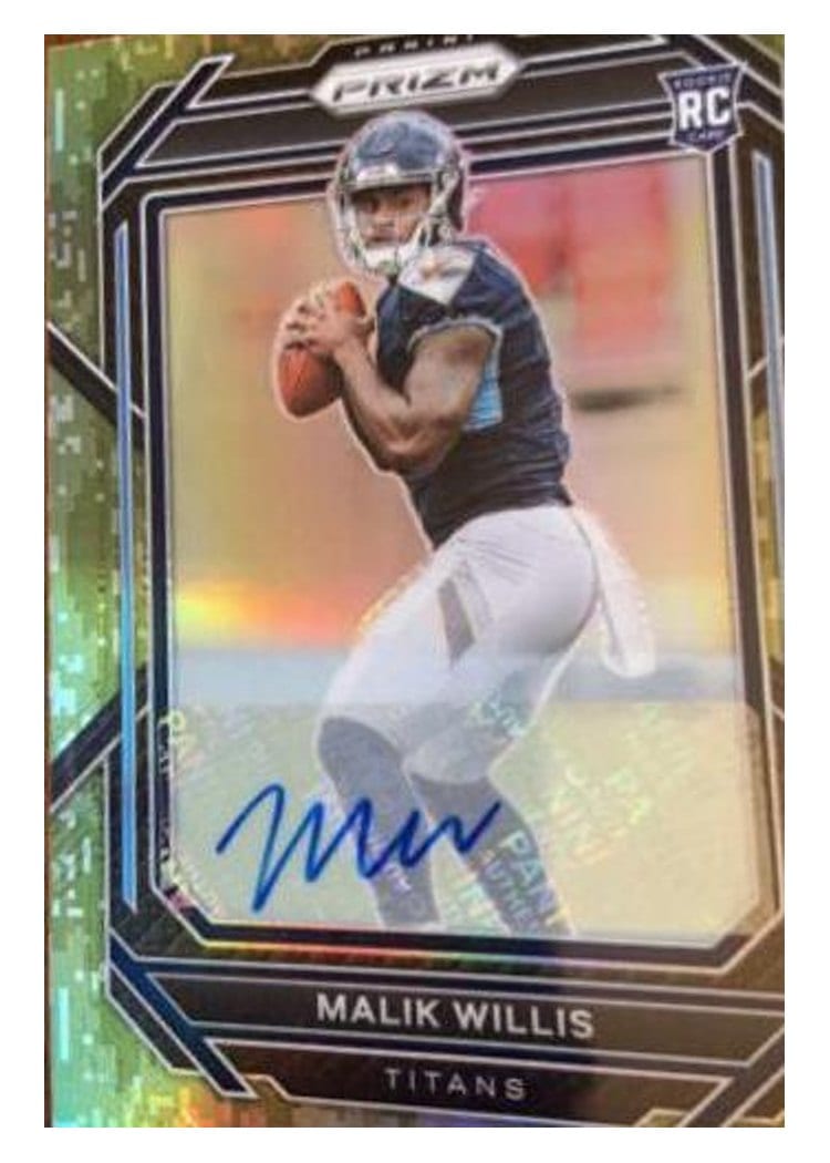 2022 Panini Prizm Malik Willis #303 card