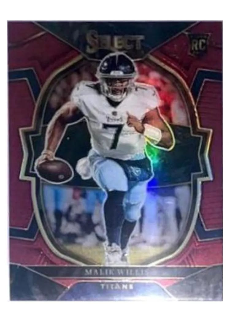 2022 Panini Select Base Set Malik Willis Maroon #38 card