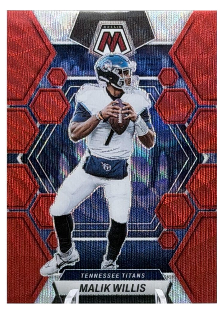 2023 Panini Mosaic Base Set Malik Willis #235 card