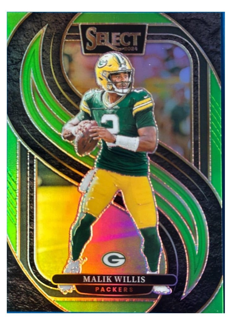 2024 Panini Select Base Set Malik Willis #180 card