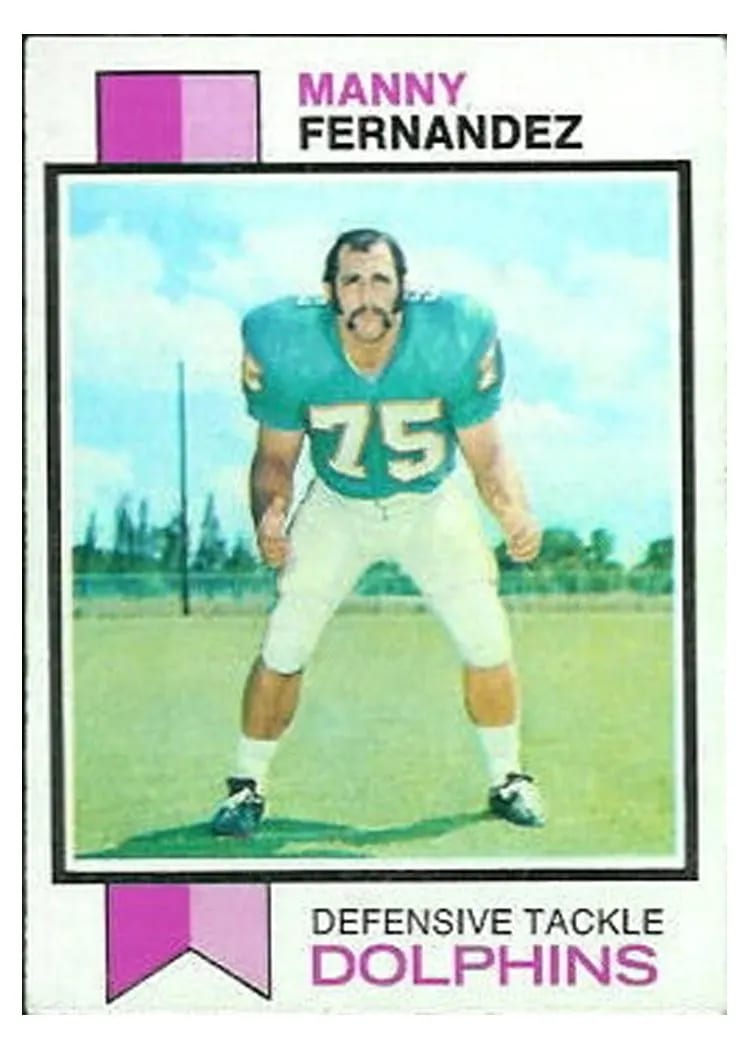1973 Topps Manny Fernandez #75 card