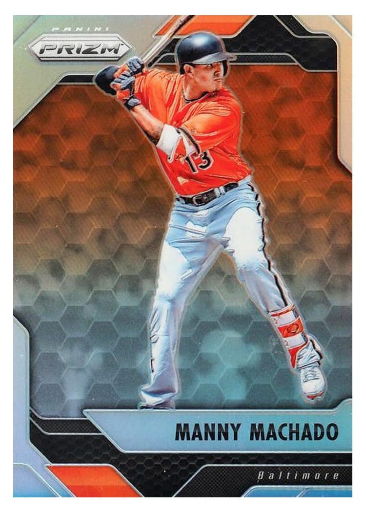 2017 Panini Chronicles Prizm Manny Machado #30 card
