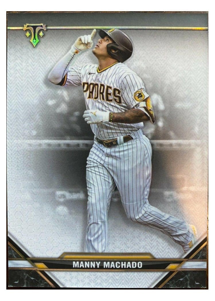 2021 Topps Triple Threads Base Set Manny Machado #9 card